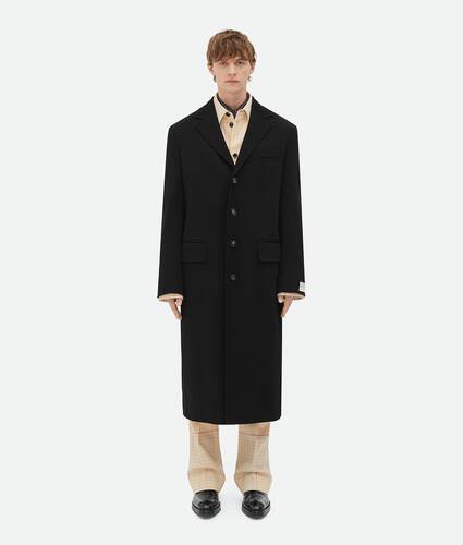 Matt Fluid Viscose Jersey Coat