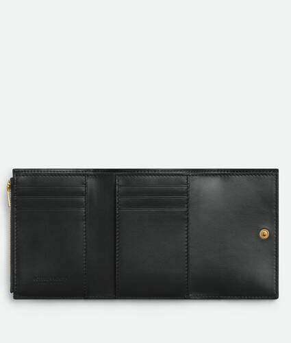 Cassette Tri-Fold Zip Wallet