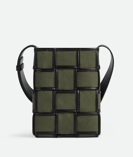 Bottega Veneta Men's Mini Cassette Cross-body Bag - Green - Cases