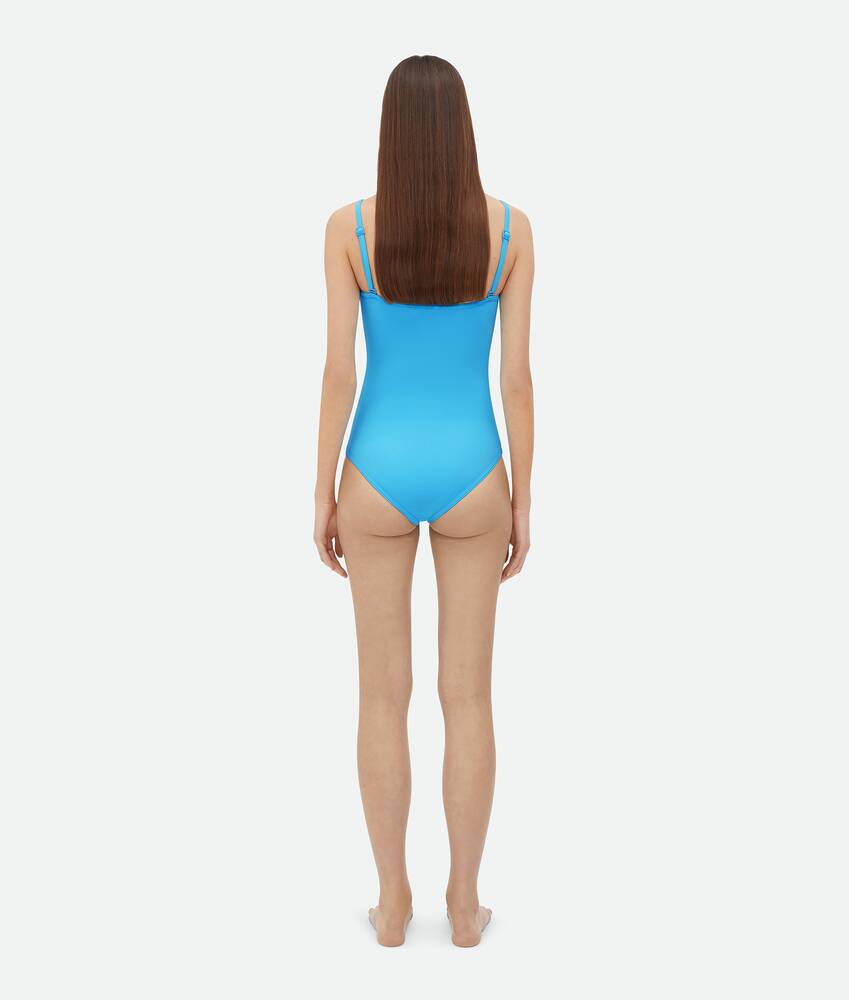 Display a large version of the product image 3 - Stretch Nylon Bustier Swimsuit