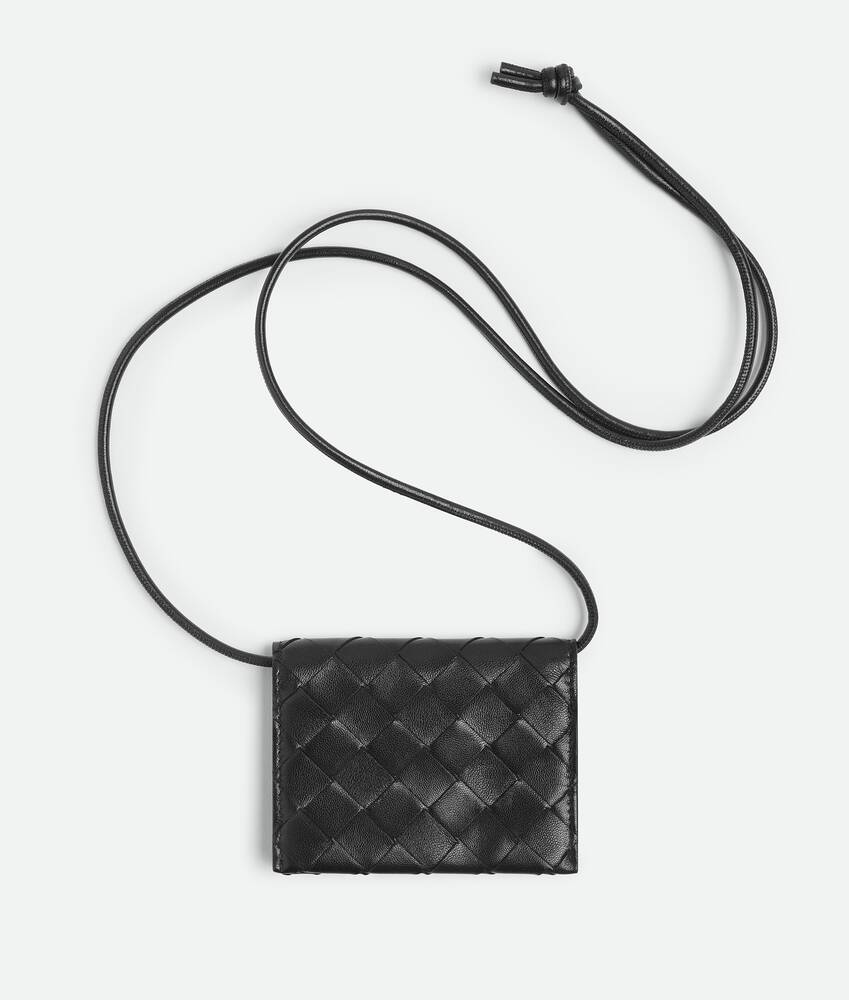 BOTTEGA VENETA ストラップ付きカードケース