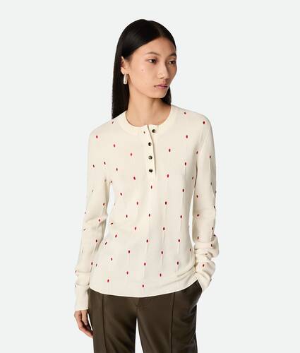 Cotton Embroidered Matches Top