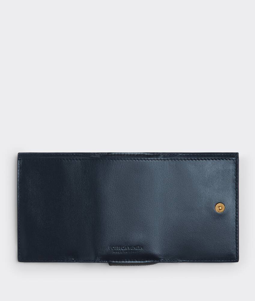 Display a large version of the product image 2 - Small Intrecciato Tri-Fold Zip Wallet