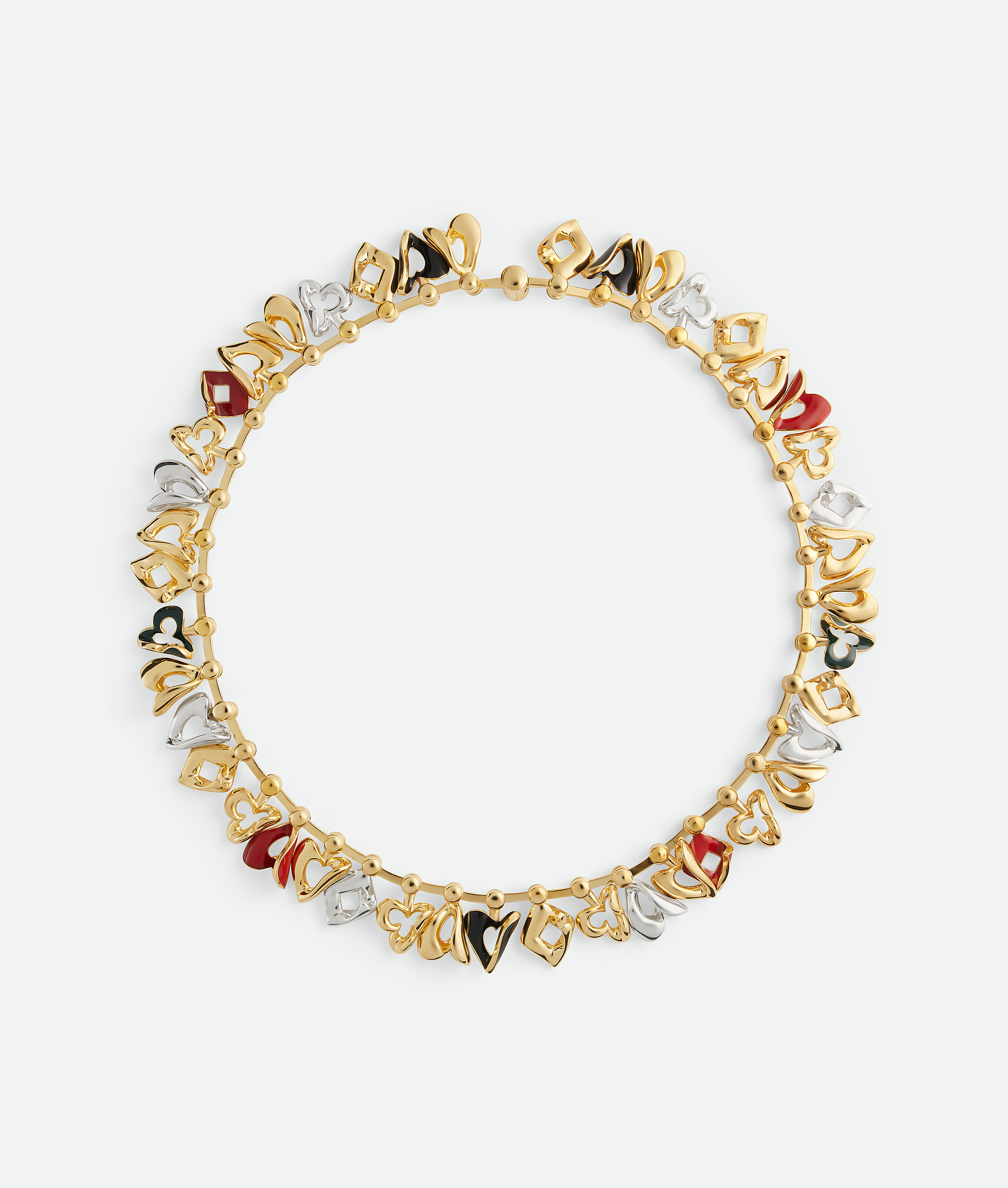 Bottega Veneta Cards Necklace - Multicolor - Woman -