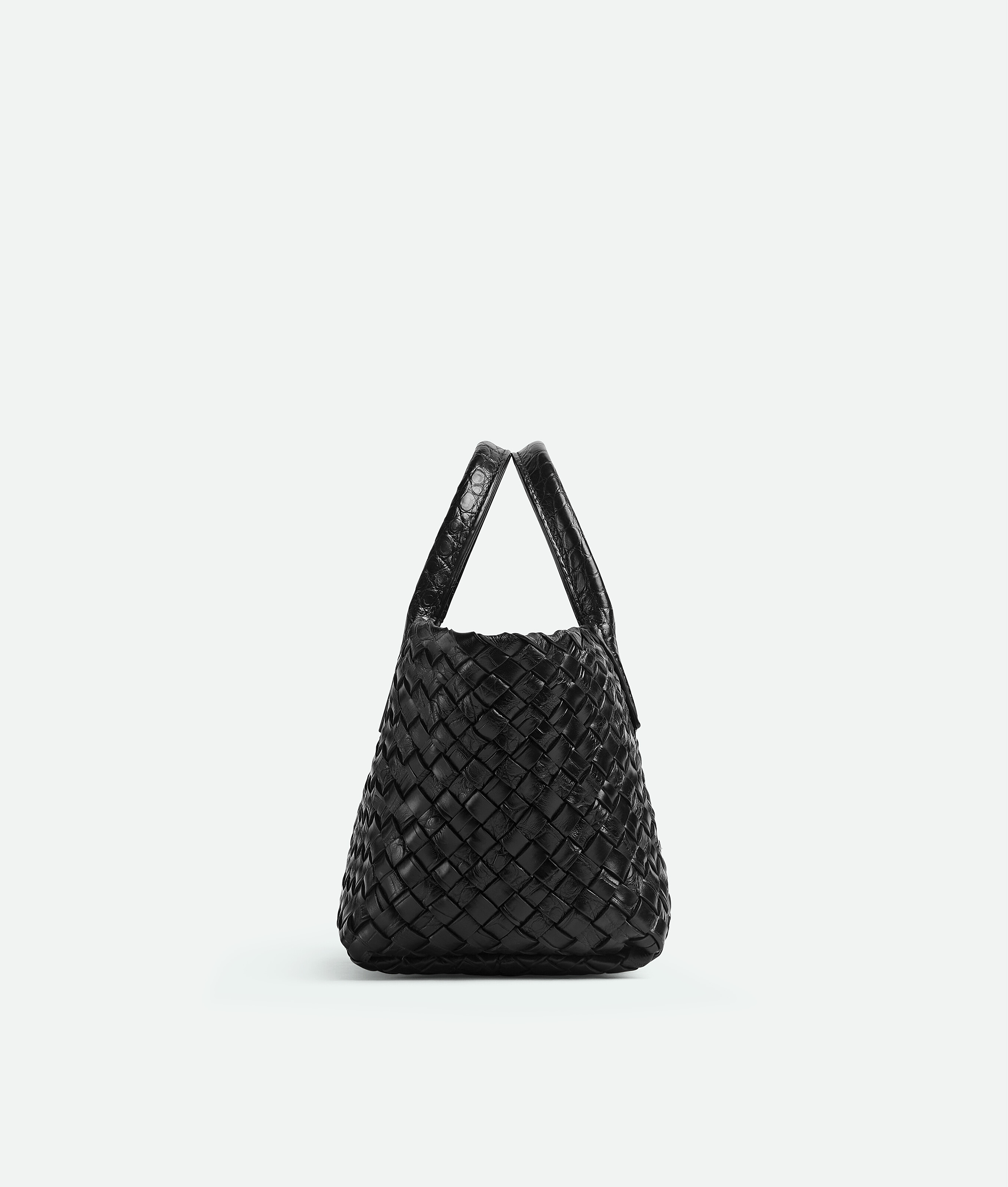 Women's Mini Cabat in Black Bottega Veneta Japan EN - Image 2