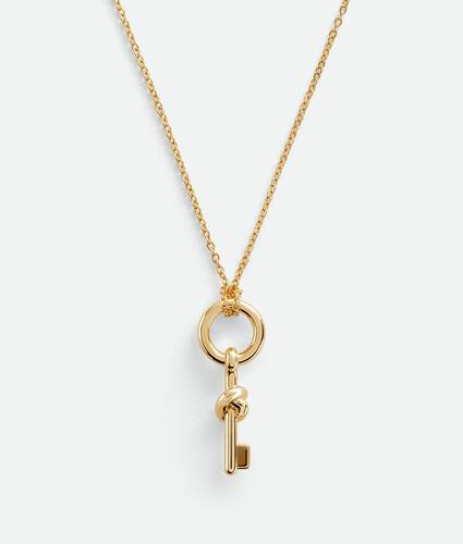 Key Knot Necklace