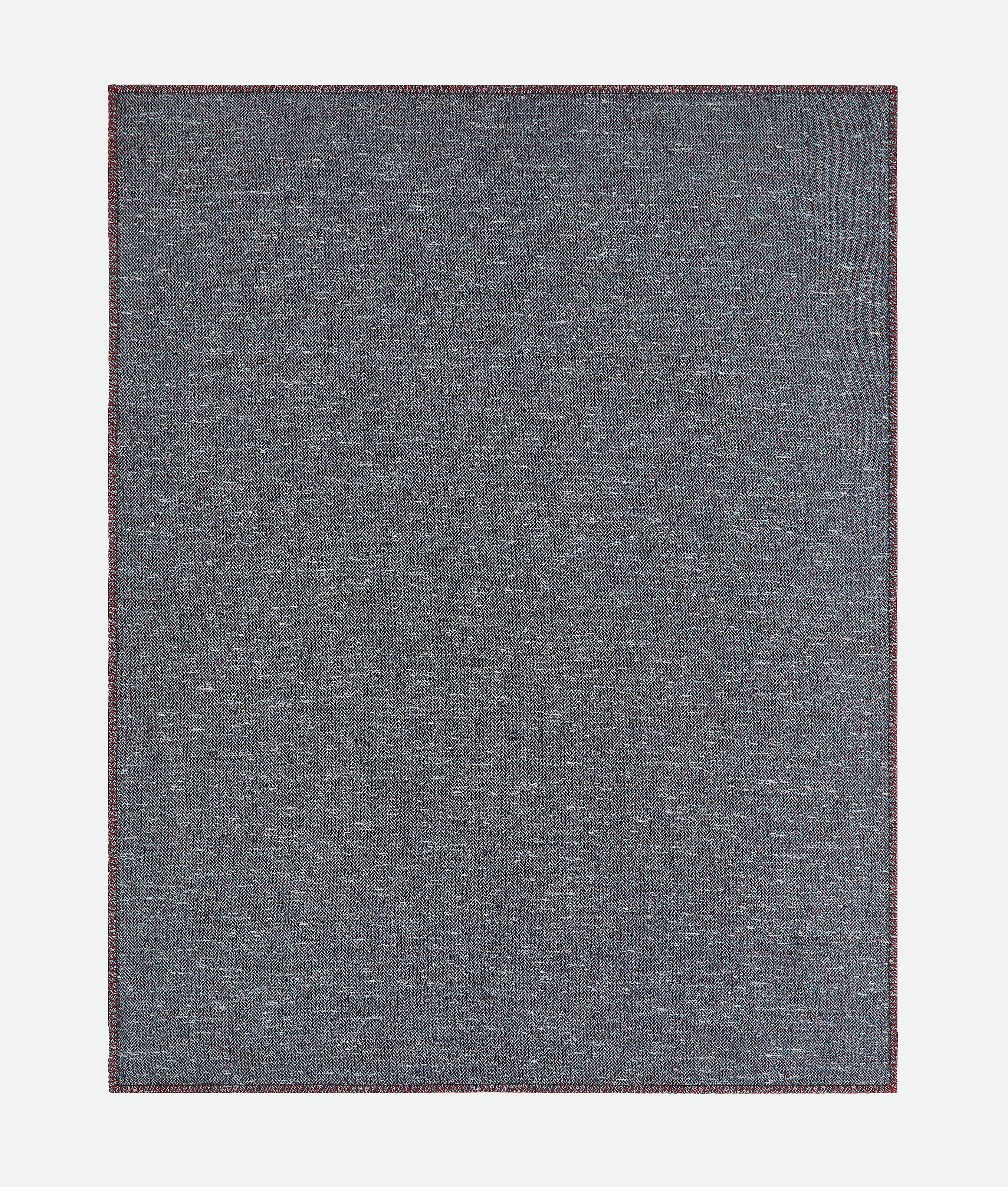 Bottega Veneta Tweed Blanket In Blue