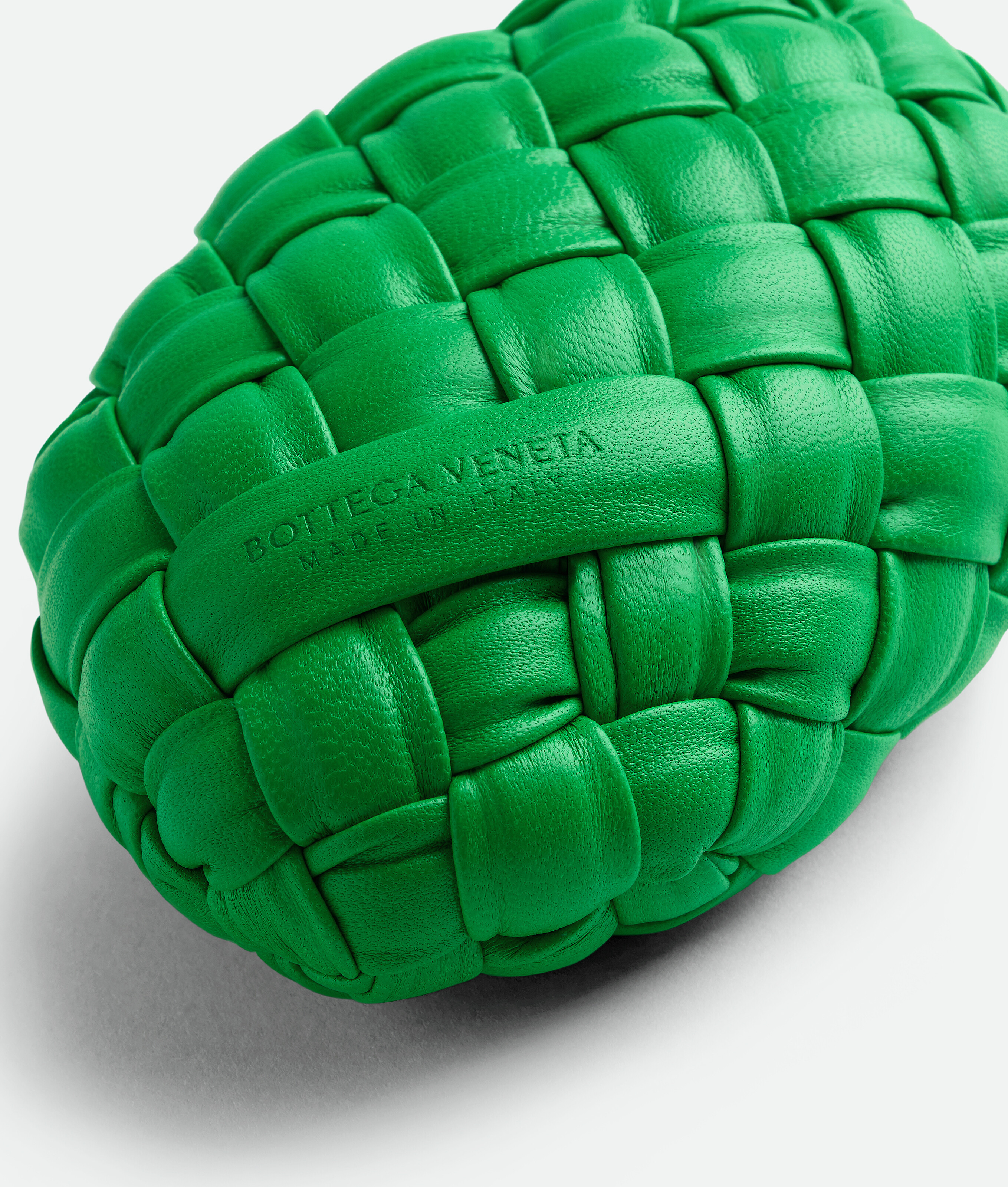 Bottega Veneta Stein Aus Intreccio Foulard In Parakeet