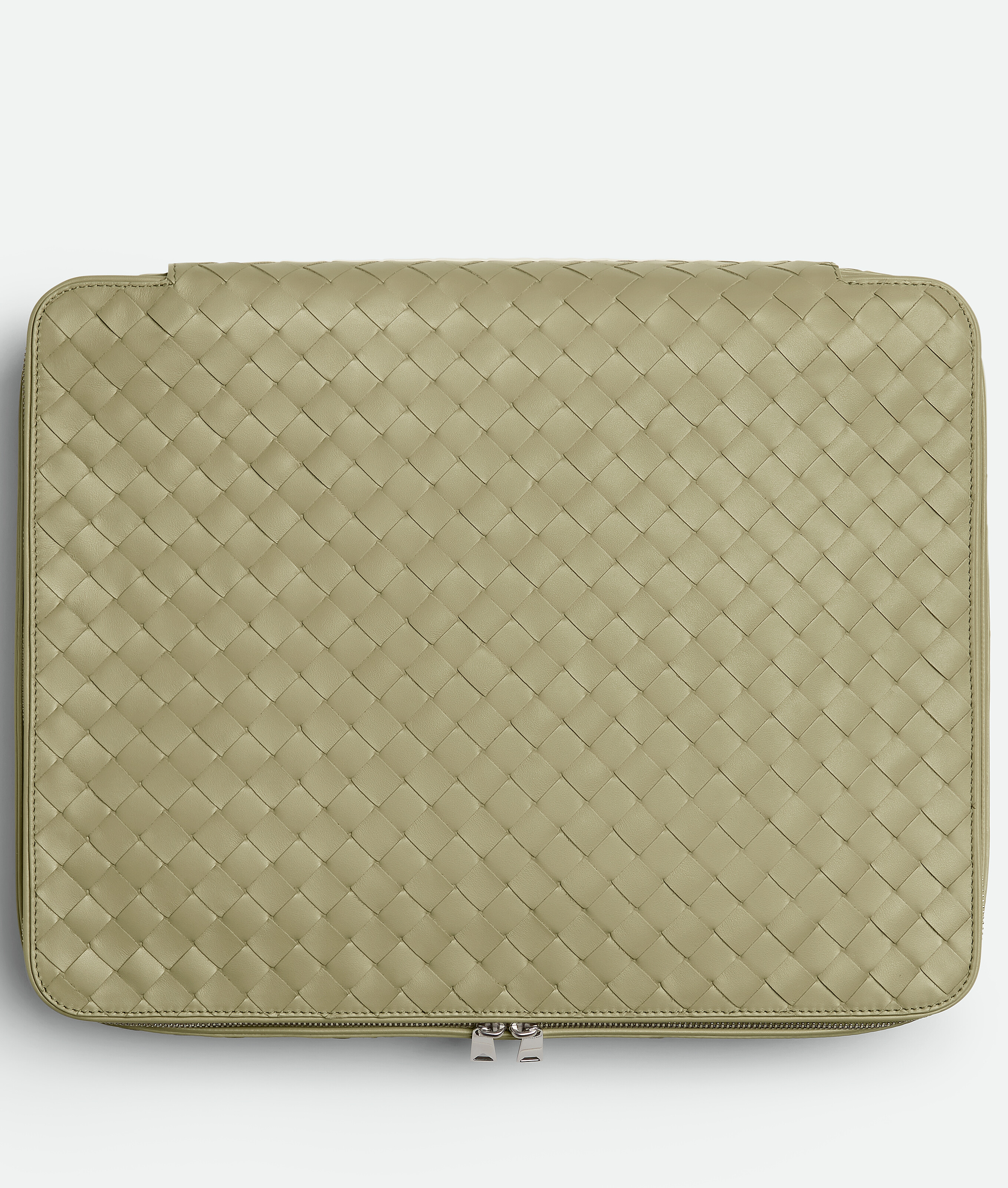 Bottega Veneta Cube De Rangement Intrecciato Moyen Format - Travertine - Homme -