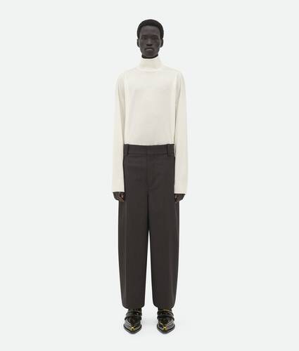 Display a large version of the product image 1 - Bicolor Wool Cropped Pants