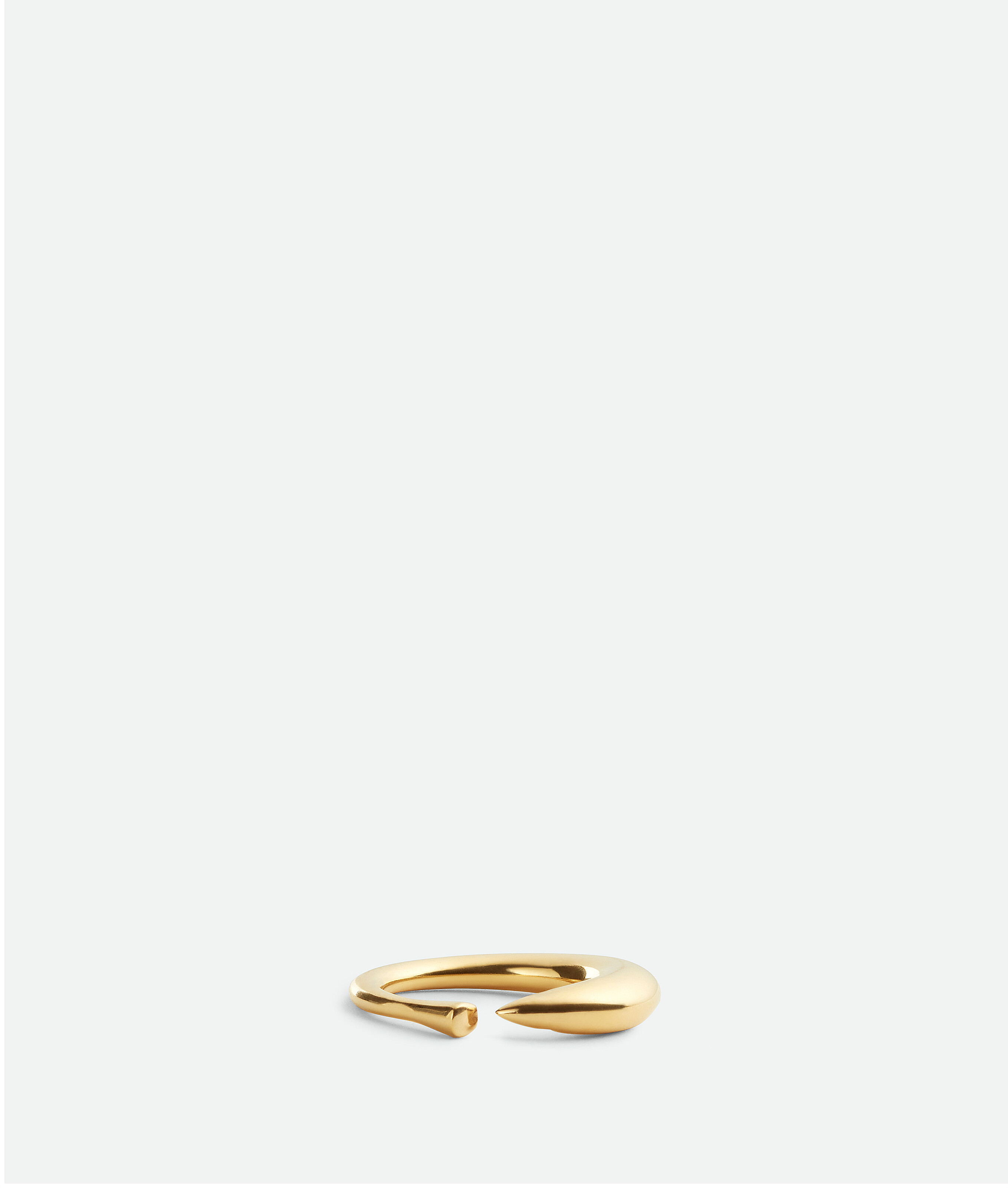 Shop Bottega Veneta Bague Sardine In Gold