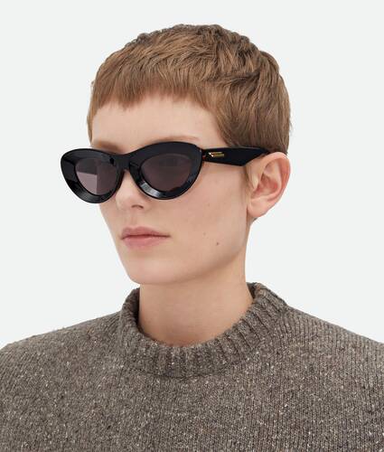 Sharp Cat-Eye-Sonnenbrille