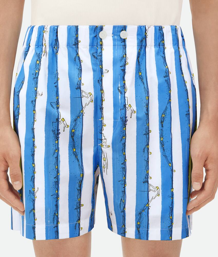 Display a large version of the product image 4 - Printed Cotton Shorts