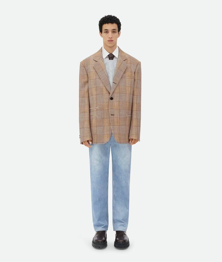 Display a large version of the product image 4 - Double Cotton Check Jacket