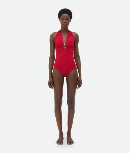 Display a large version of the product image 1 - Knot Stretch Nylon Swimsuit