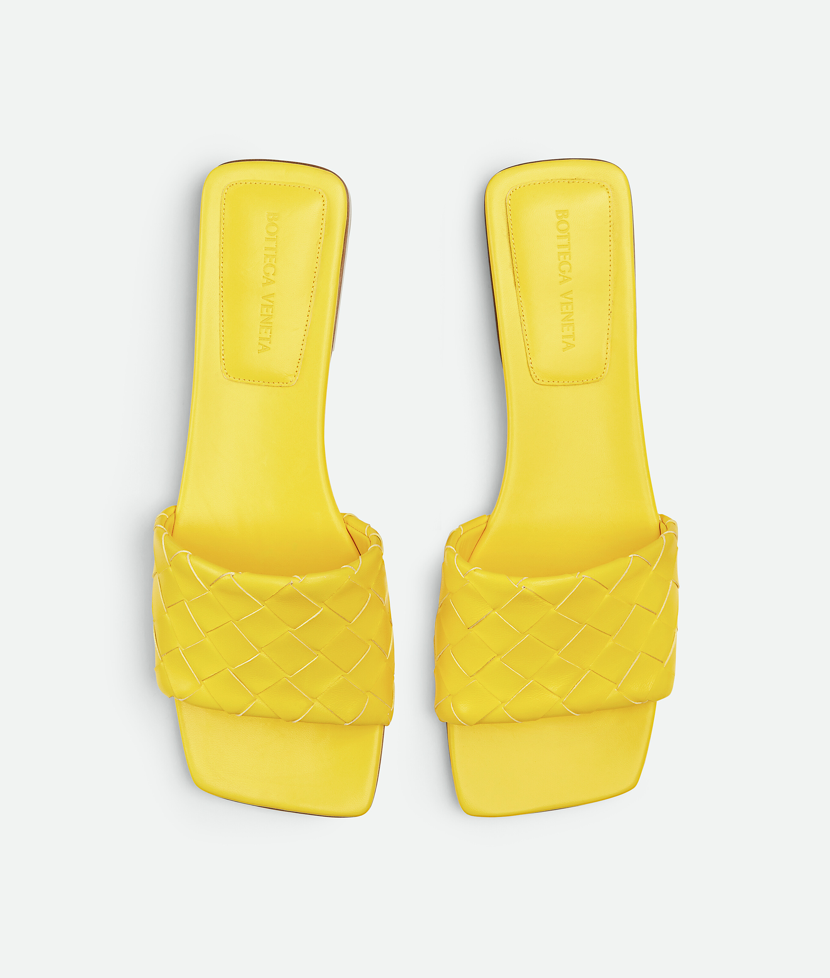 Women's Parco Flat Mule in Daffodil Bottega Veneta Australia EN - Image 5