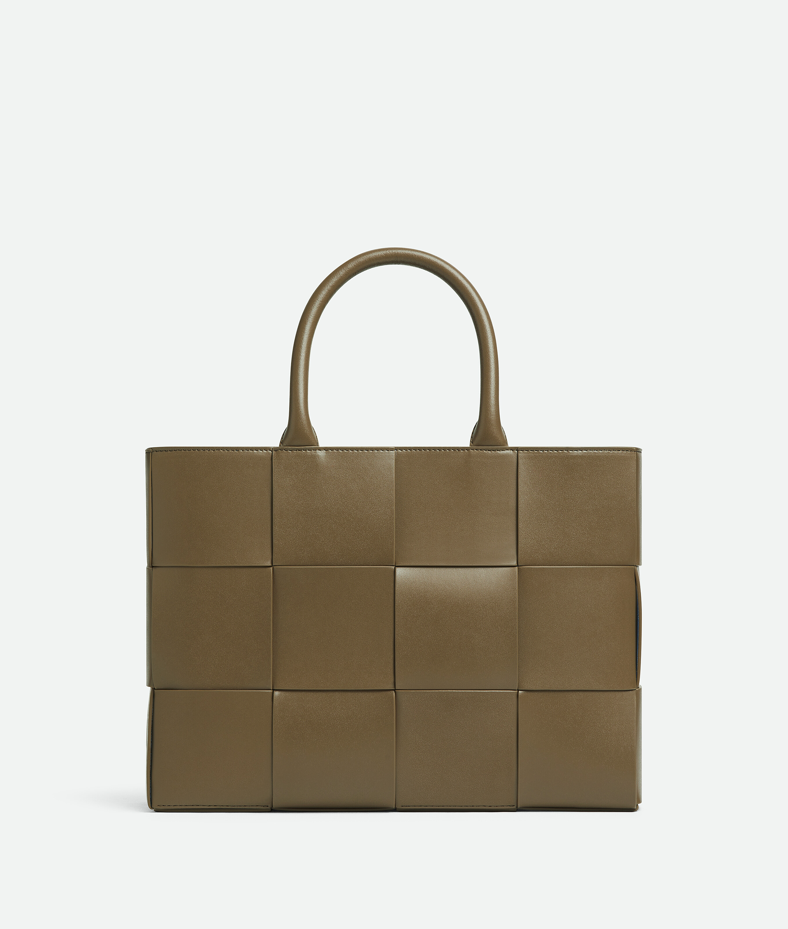 Bottega Veneta Small Arco Tote Bag With Strap In Brown