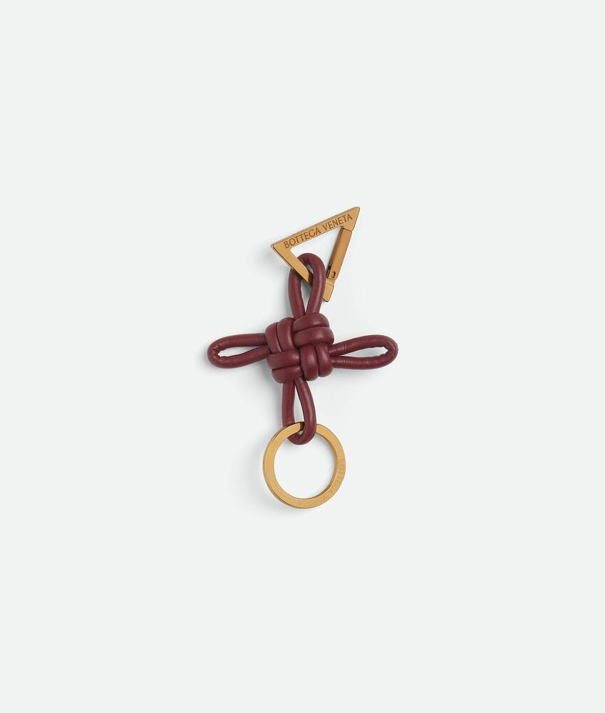 Display a large version of the product image 1 - Key Ring Triangle Square Double Knot Keyring