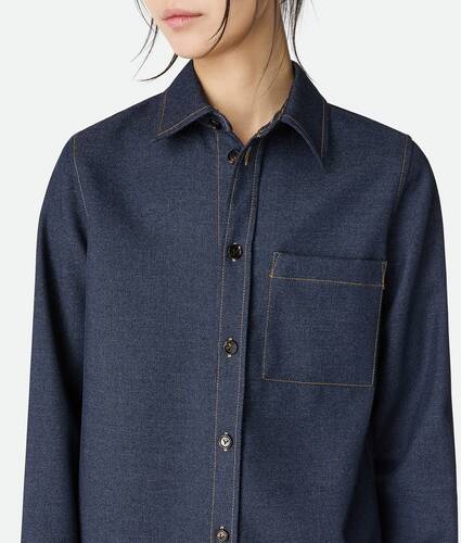 Melange Wool Shirt