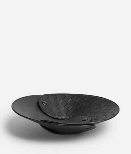 Interlocking Leather Tray - M