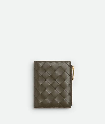 Display a large version of the product image 1 - Intrecciato Small Bi-Fold Wallet