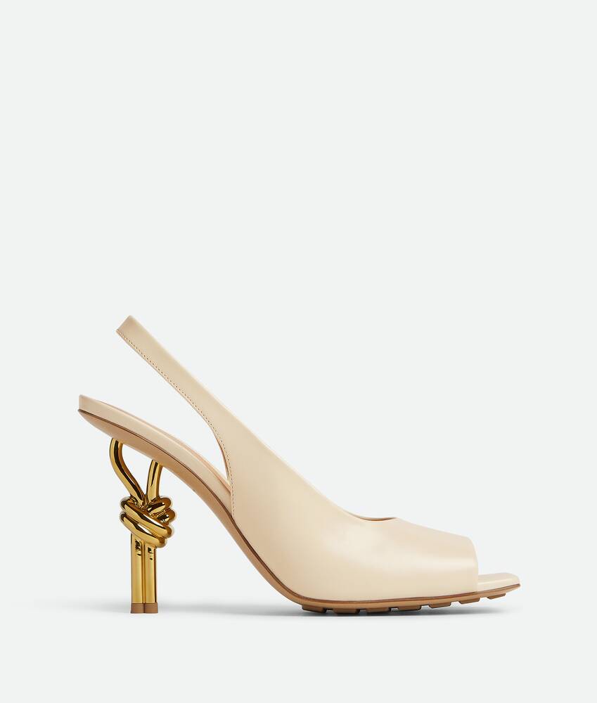 Sandali Knot da Donna in Sea salt Bottega Veneta IT