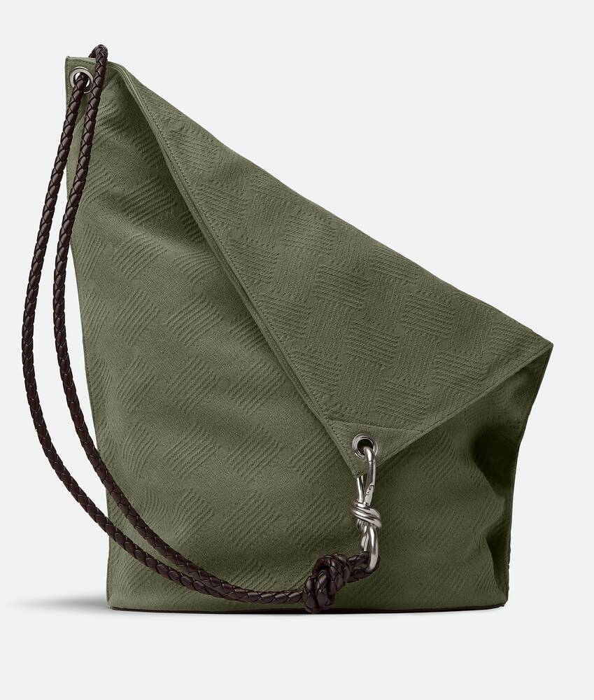 Large Knot Leather Handbag