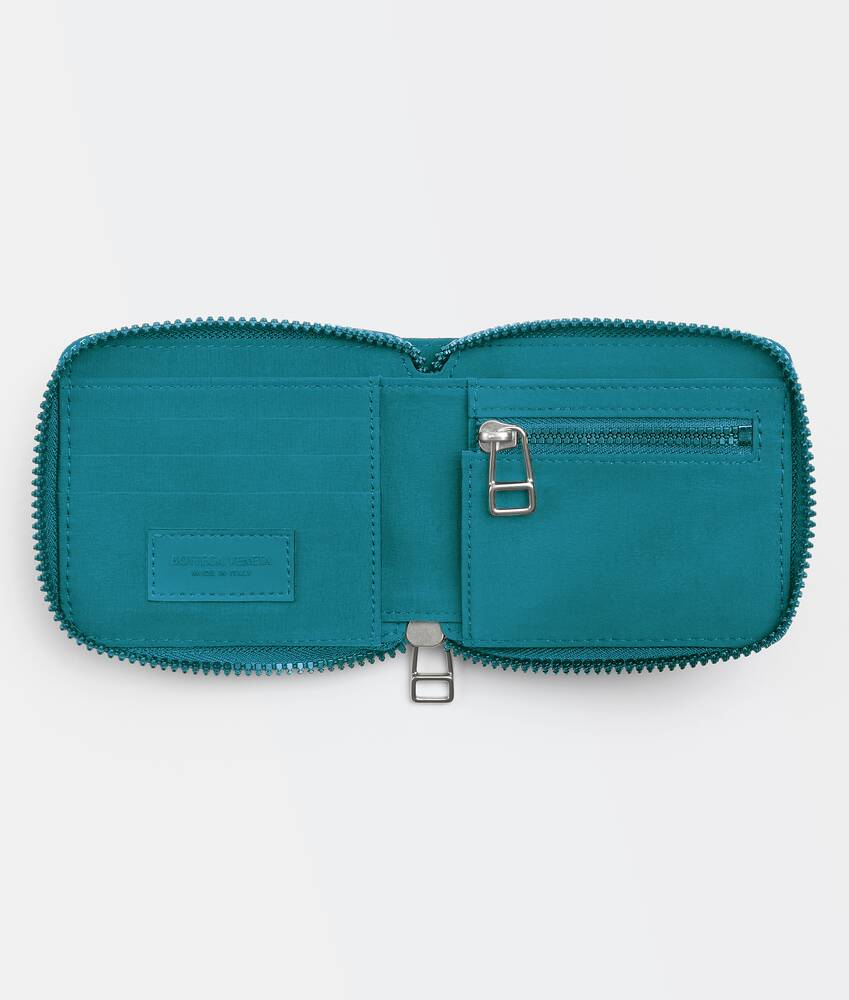Bottega Veneta® Kompaktes Portemonnaie Mit Umlaufendem Zipper für 