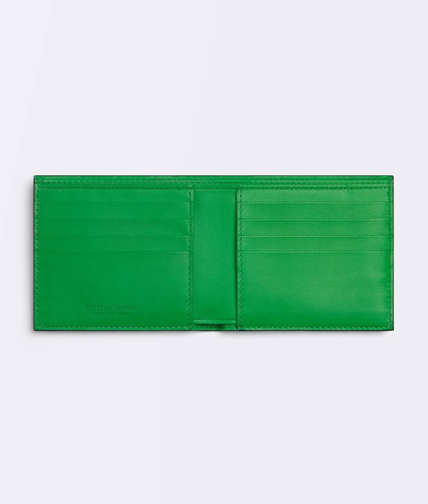 Men's Bi-fold Wallet in Raintree Parakeet | Bottega Veneta® US