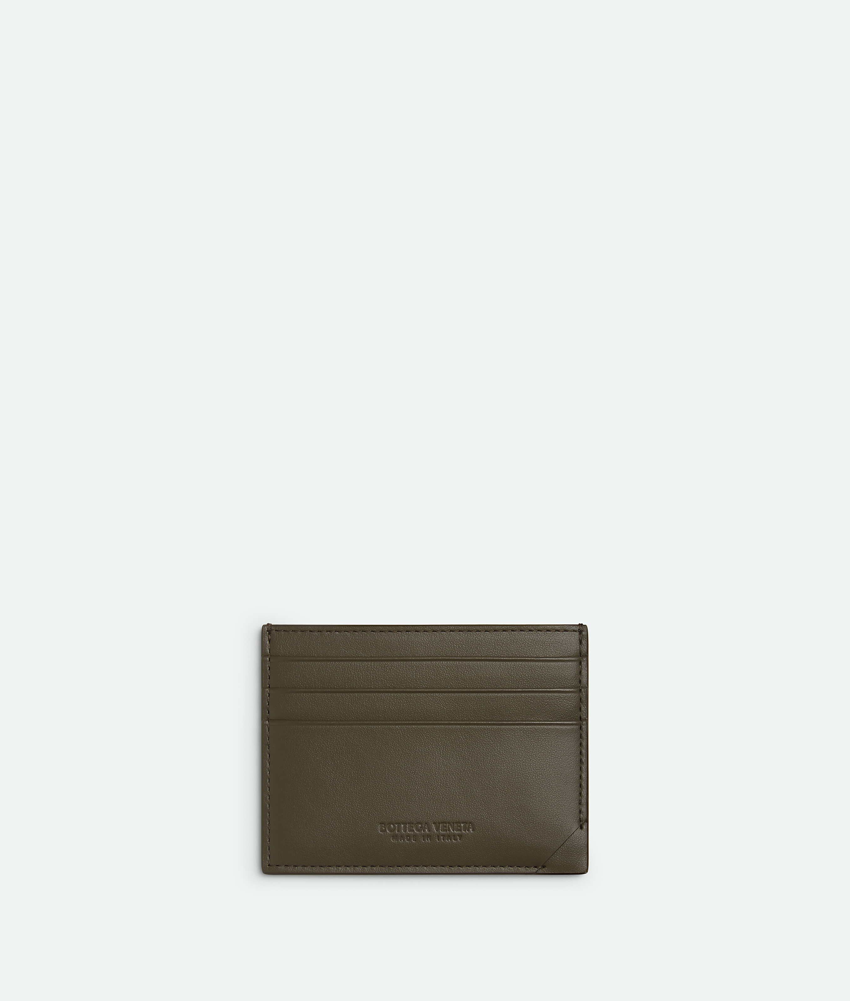 Bottega Veneta Intrecciato Stamp Credit Card Case