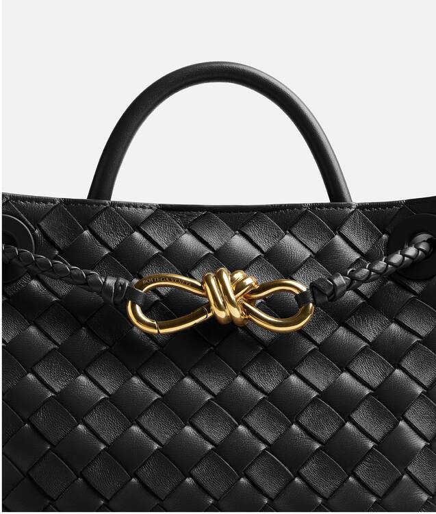 Bottega Veneta® Women's Small Andiamo in Black. Shop online now.