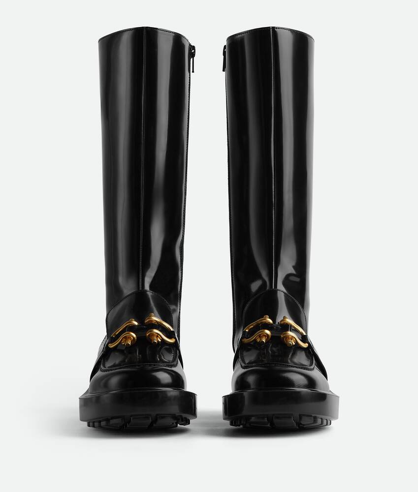 Bottega Veneta® Women's Monsieur Boot in Black. Shop online now.