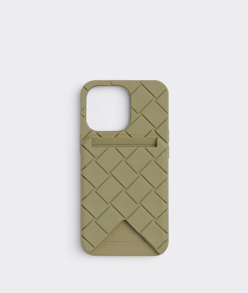 Bottega Veneta® Men's Iphone 13 Pro Case in Travertine. Shop