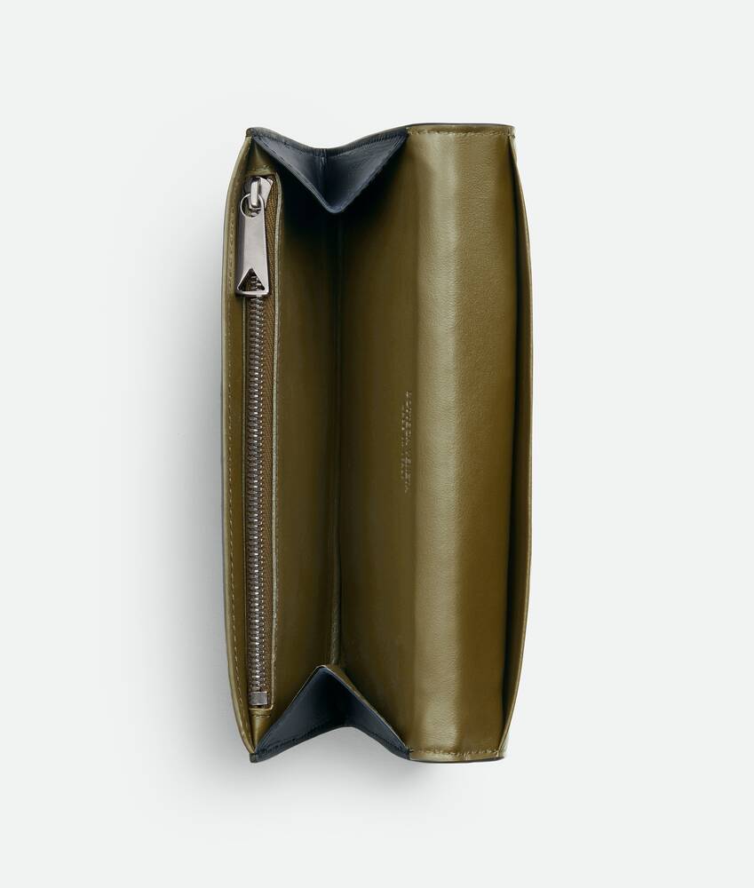 Display a large version of the product image 4 - Intrecciato Long Wallet With Coin Purse