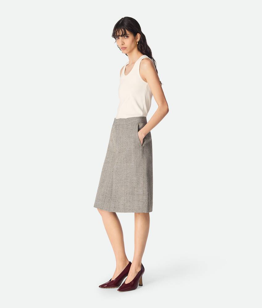 Display a large version of the product image 2 - Viscose And Silk Skirt