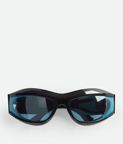 Display a large version of the product image 1 - Cangi Wraparound Injected Acetate Sunglasses