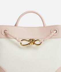 Women's Small Andiamo in White/cameo | Bottega Veneta US