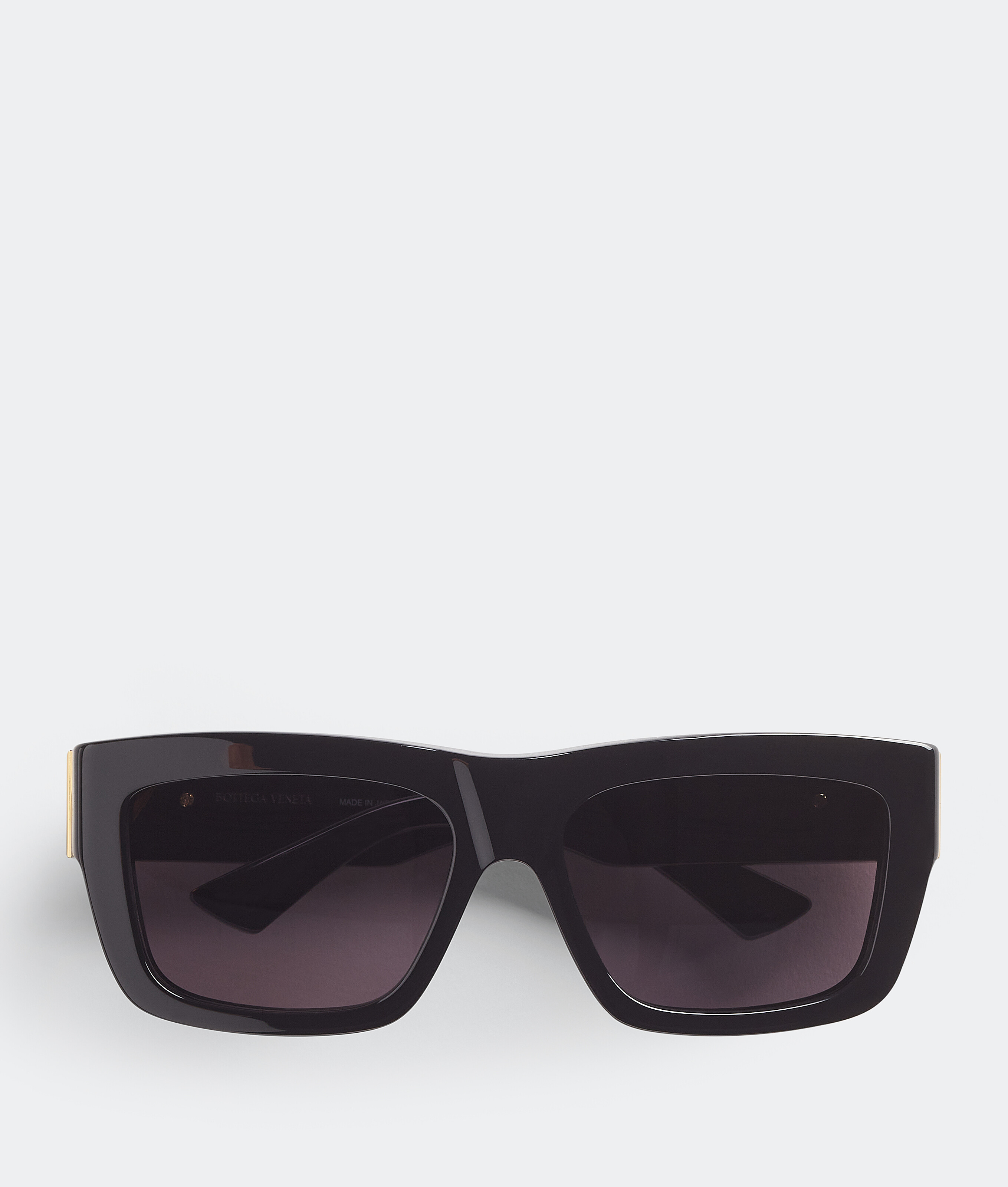 Bottega Veneta Angle Eckige Sonnenbrille Aus Acetat In Black