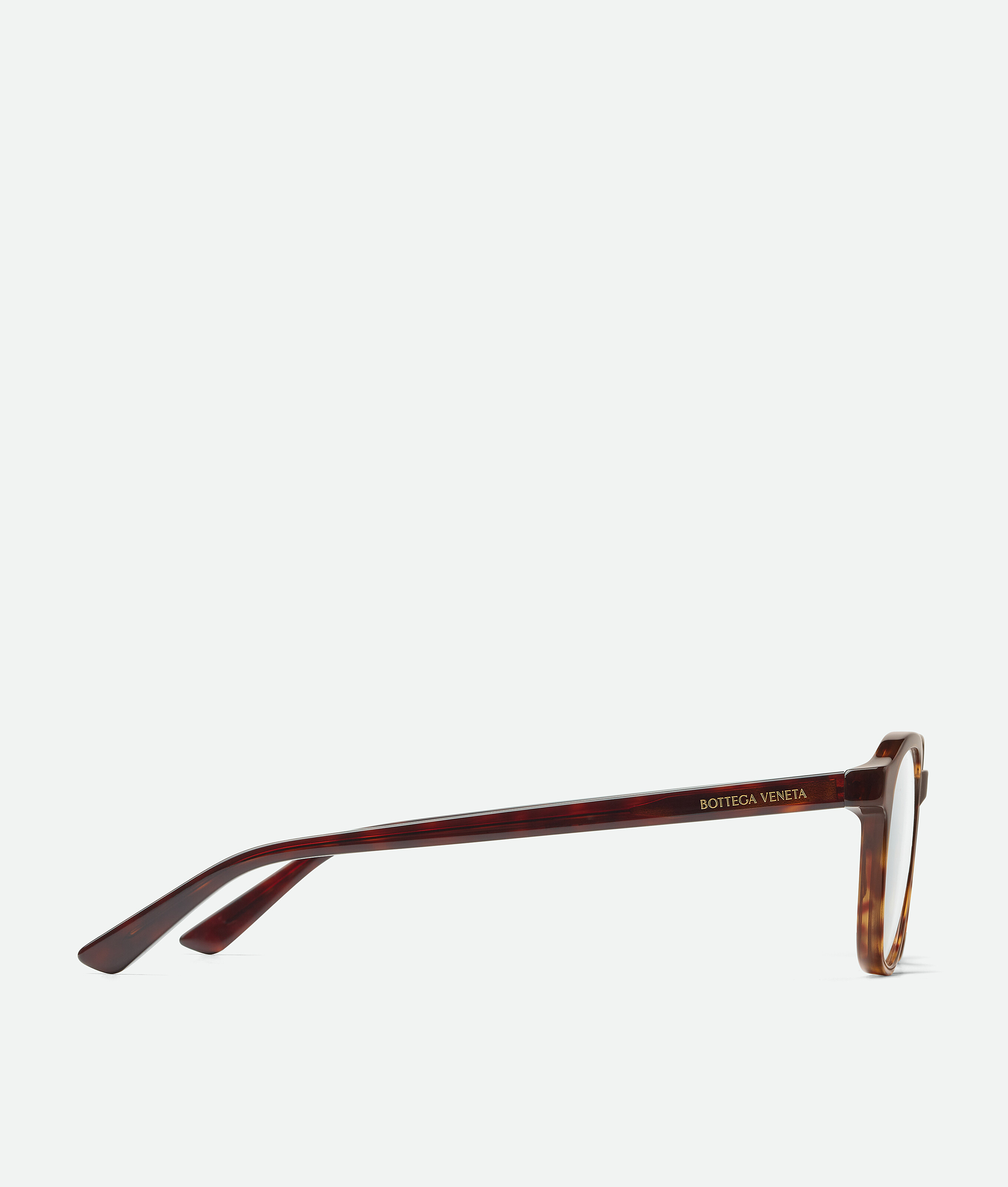 Classic Panthos Eyeglasses in Havana/transparent Bottega Veneta Romania EN - Image 3