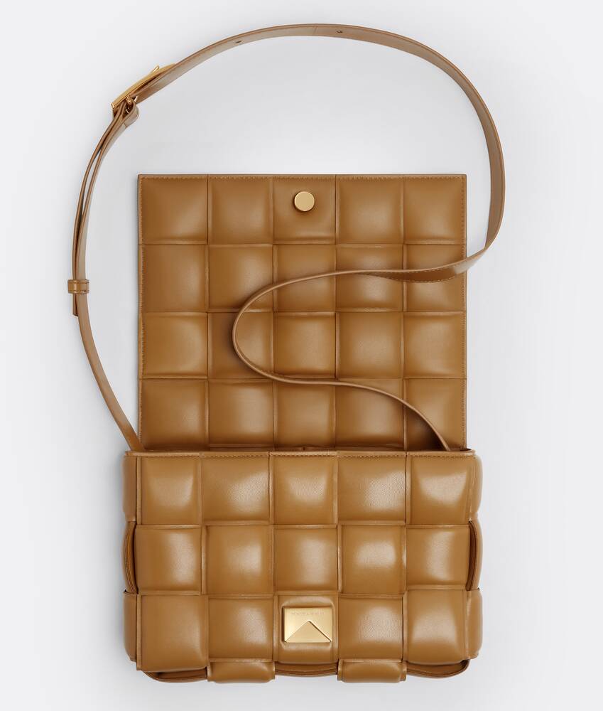Bottega veneta padded cassette bag caramel Clearance