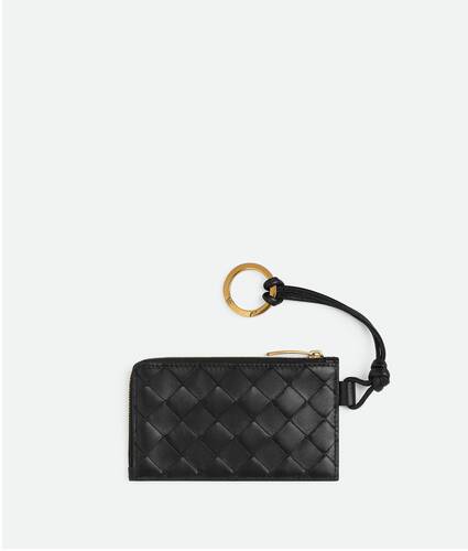 Intrecciato L-Zipped Card Case