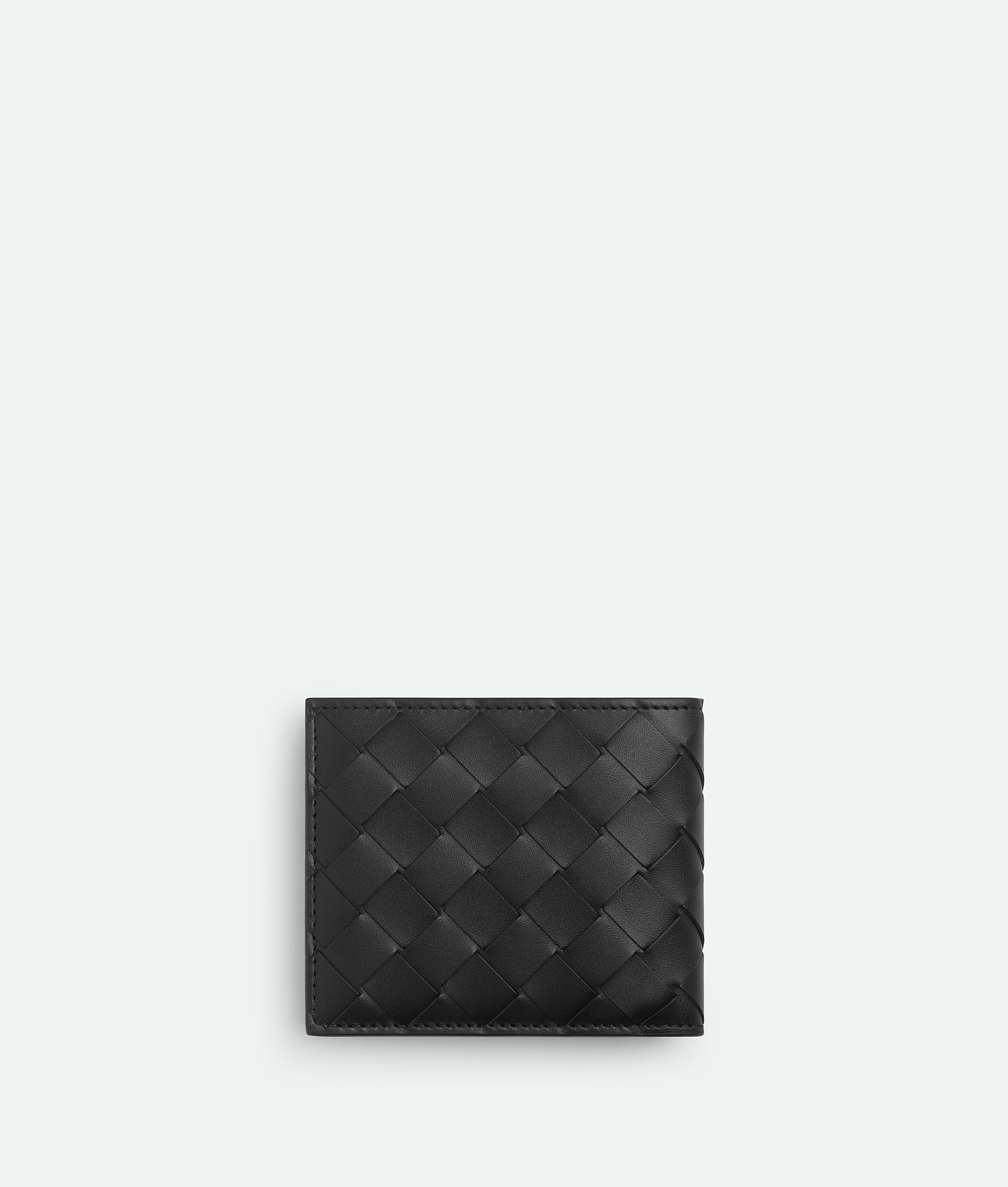 BOTTEGA VENETA PORTEFEUILLE BI-FOLD INTRECCIATO AVEC PORTE-MONNAIE