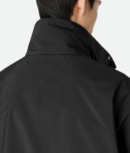 Packable Nylon Hooded Blouson