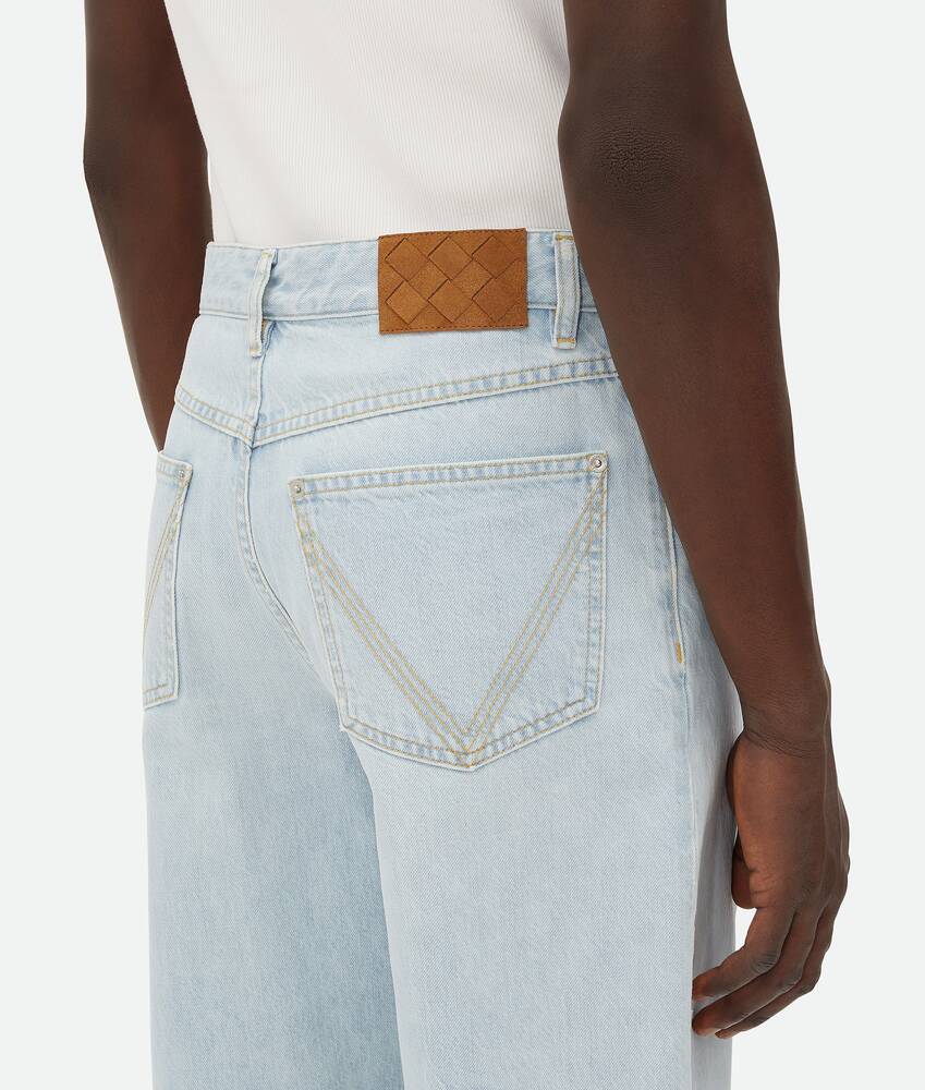 Display a large version of the product image 5 - Extra Bleached Wide Leg Jeans