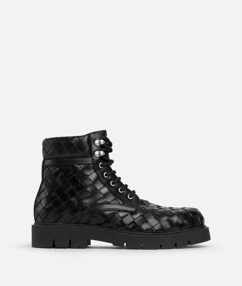 Bottega Veneta® Men's Haddock Lace-Up Ankle Boot in Shop