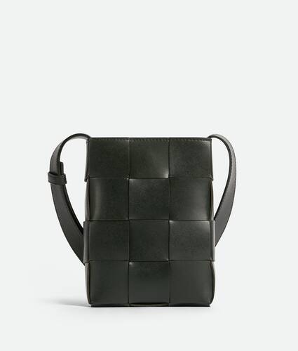 Bottega Veneta Cassette Intrecciato-leather Cross-body Bag