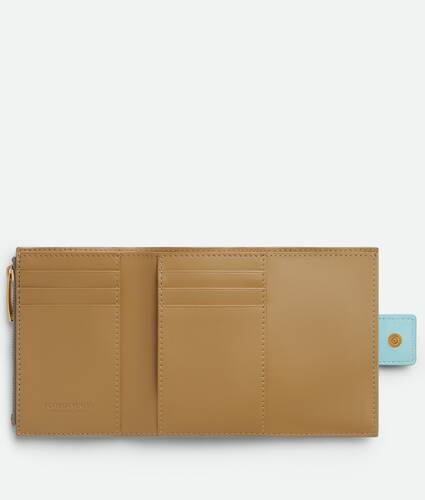 Tag Tri-Fold Zip Wallet