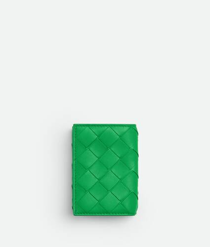 Ein größeres Bild des Produktes anzeigen 1 - Tiny Intrecciato Tri-Fold Portemonnaie Mit Zip
