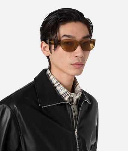 Intrecciato Square Sunglasses