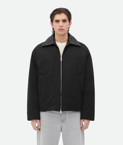 Jaqueta Puffer em Nylon Técnico